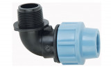 PE Koleno s vonkajším závitom 32 mm x 1" - Polyetylen